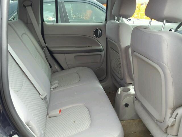 3GNBAAFW6BS547557 - 2011 CHEVROLET HHR LS BLUE photo 6