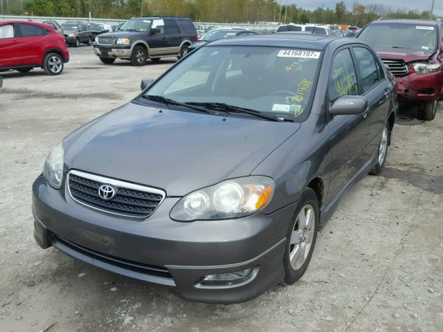 2T1BR32E45C351337 - 2005 TOYOTA COROLLA CE GRAY photo 2