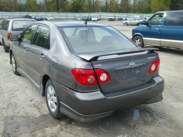 2T1BR32E45C351337 - 2005 TOYOTA COROLLA CE GRAY photo 3