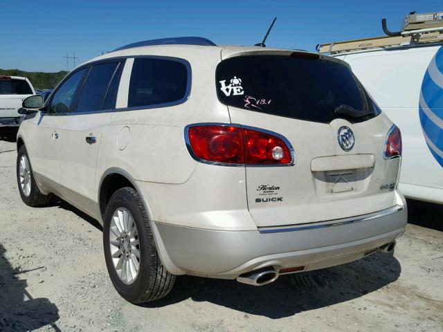 5GAER23768J149844 - 2008 BUICK ENCLAVE CX CREAM photo 3