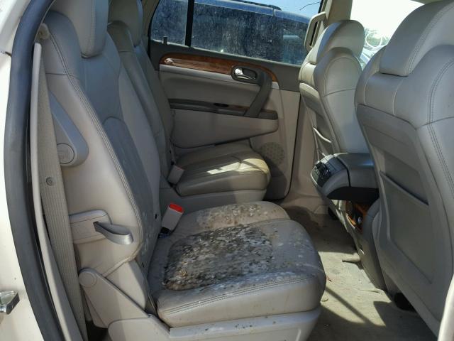 5GAER23768J149844 - 2008 BUICK ENCLAVE CX CREAM photo 6