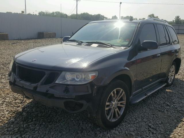 5S3ET13MX72804414 - 2007 SAAB 9-7X 5.3I GRAY photo 2