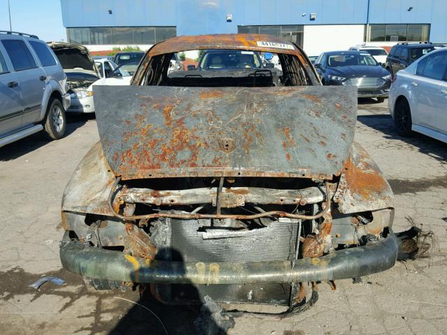 1B7GL2AX81S148271 - 2001 DODGE DAKOTA BURN photo 10