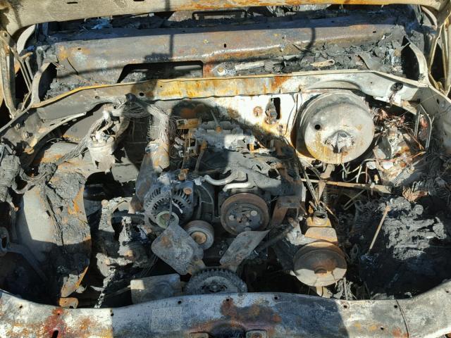 1B7GL2AX81S148271 - 2001 DODGE DAKOTA BURN photo 7