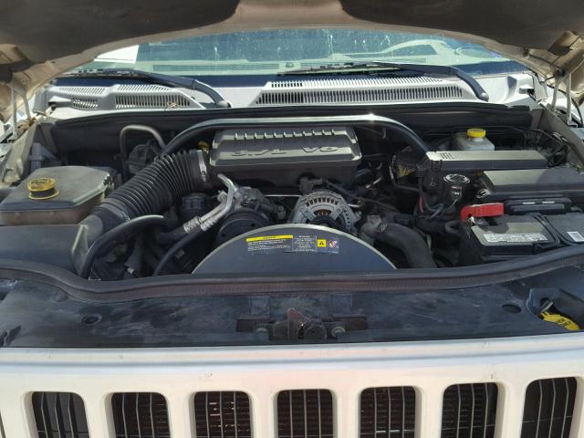 1J8HH48K46C335058 - 2006 JEEP COMMANDER GOLD photo 7