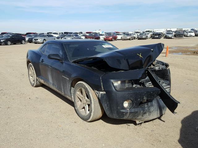 2G1FB1EV8A9170279 - 2010 CHEVROLET CAMARO LT BLACK photo 1