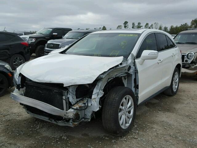 5J8TB3H37GL008582 - 2016 ACURA RDX BASE WHITE photo 2