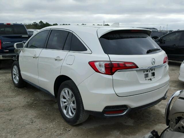 5J8TB3H37GL008582 - 2016 ACURA RDX BASE WHITE photo 3