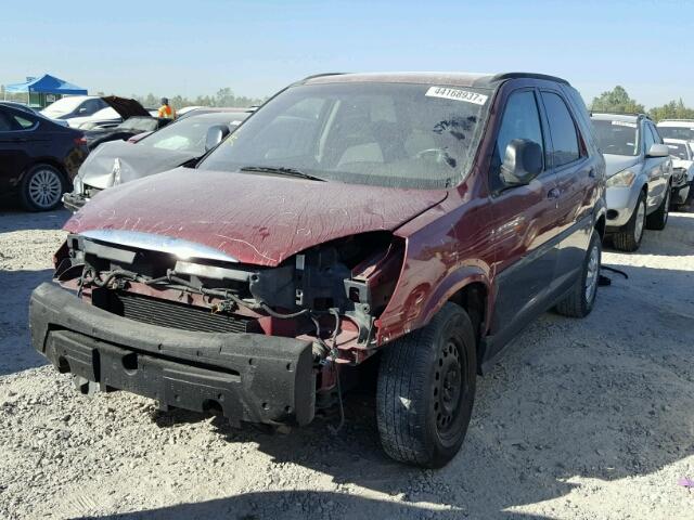 3G5DA03E75S510651 - 2005 BUICK RENDEZVOUS MAROON photo 2