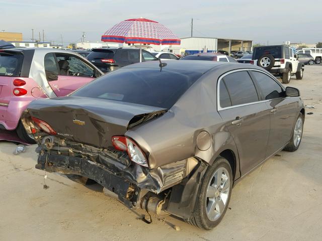 1G1ZD5E12BF160514 - 2011 CHEVROLET MALIBU BROWN photo 4