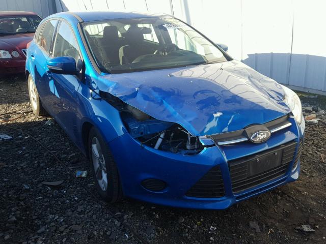 1FADP3K2XEL244960 - 2014 FORD FOCUS SE BLUE photo 1