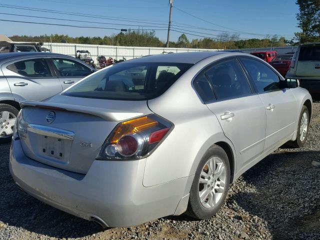 1N4AL2AP4CN569286 - 2012 NISSAN ALTIMA BAS SILVER photo 4