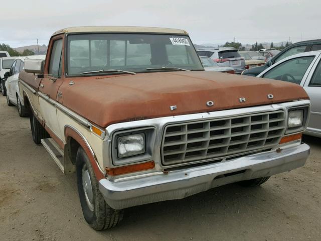 F10GNDC4652 - 1979 FORD F-150 BEIGE photo 1