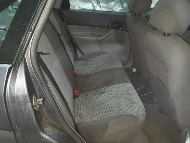 1FAFP34N16W169713 - 2006 FORD FOCUS GRAY photo 6