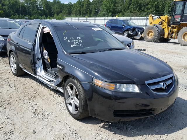 19UUA66265A057994 - 2005 ACURA TL BLACK photo 1