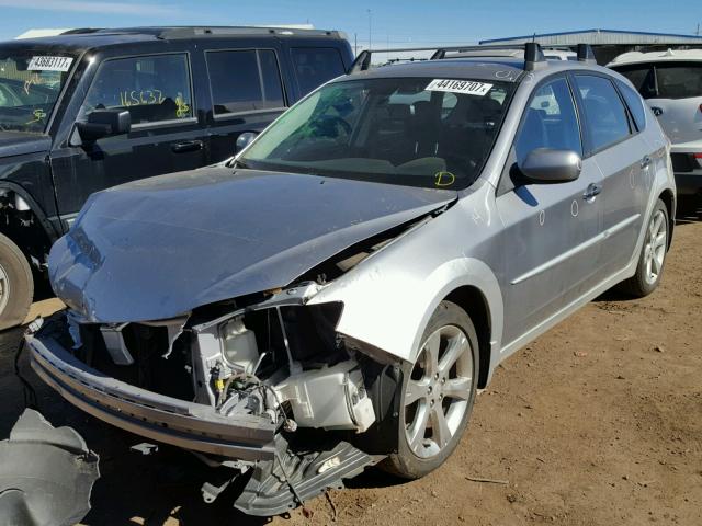 JF1GH63689H828053 - 2009 SUBARU IMPREZA SILVER photo 2