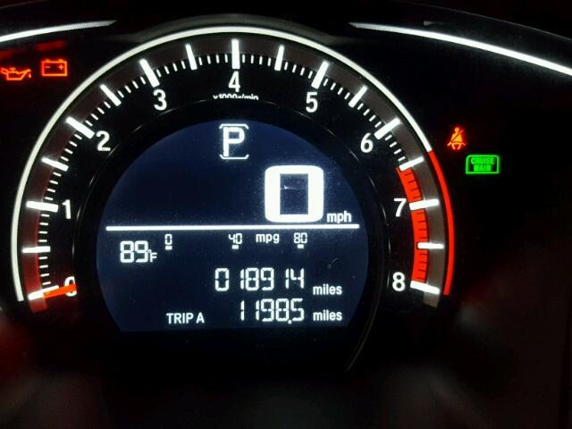 SHHFK7H45HU402791 - 2017 HONDA CIVIC SPOR BLUE photo 8