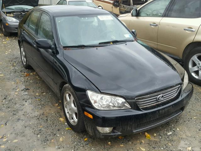 JTHBD182610028927 - 2001 LEXUS IS 300 BLACK photo 1