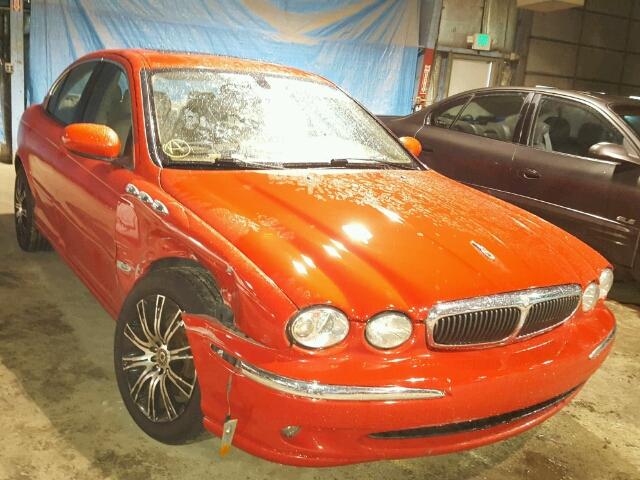 SAJEA51D93XD15249 - 2003 JAGUAR X-TYPE 2.5 RED photo 1