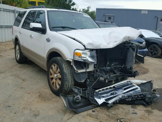 1FMJU1H59BEF42519 - 2011 FORD EXPEDITION WHITE photo 1