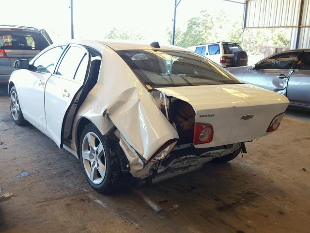 1G1ZA5EU6CF217219 - 2012 CHEVROLET MALIBU LS 白色 照片 3