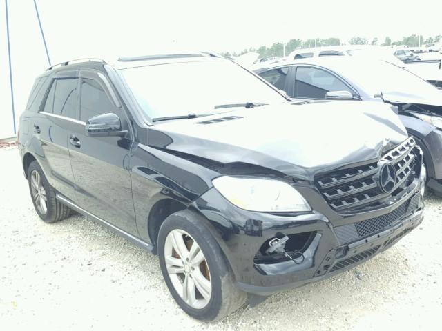 4JGDA5HB9DA266632 - 2013 MERCEDES-BENZ ML BLACK photo 1