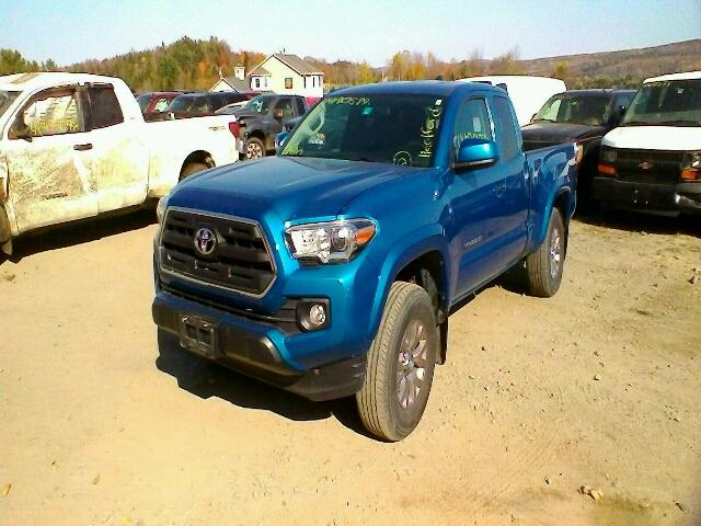 5TFSX5EN5GX041215 - 2016 TOYOTA TACOMA ACC BLUE photo 2