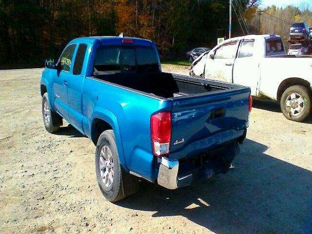 5TFSX5EN5GX041215 - 2016 TOYOTA TACOMA ACC BLUE photo 3