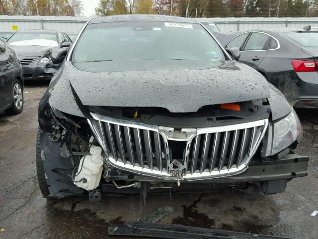 1LNHL9FT1BG609734 - 2011 LINCOLN MKS BLACK photo 9