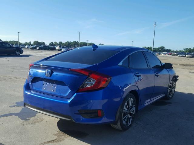 19XFC1F78GE036886 - 2016 HONDA CIVIC EXL 蓝色 照片 4