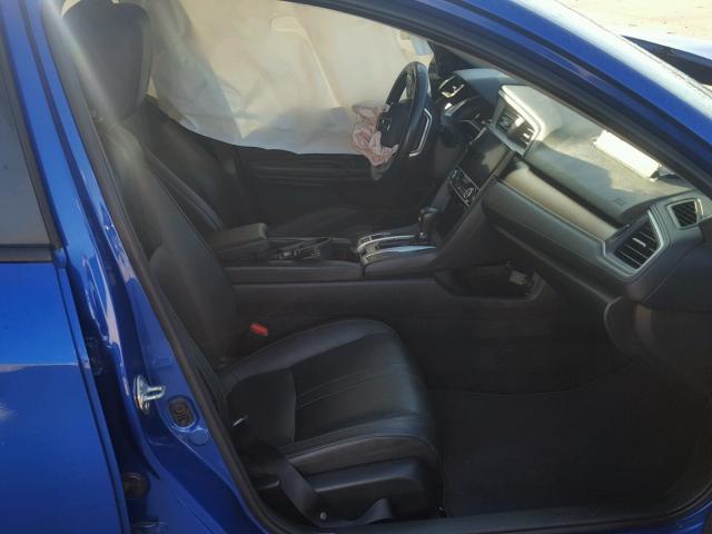19XFC1F78GE036886 - 2016 HONDA CIVIC EXL 蓝色 照片 5