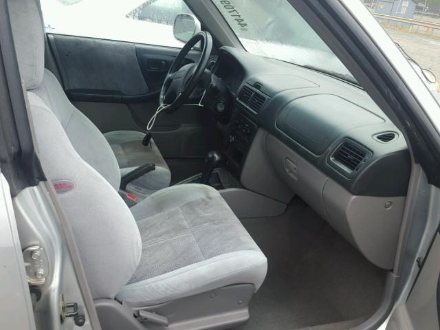 JF1SF65612H701535 - 2002 SUBARU FORESTER S SILVER photo 5