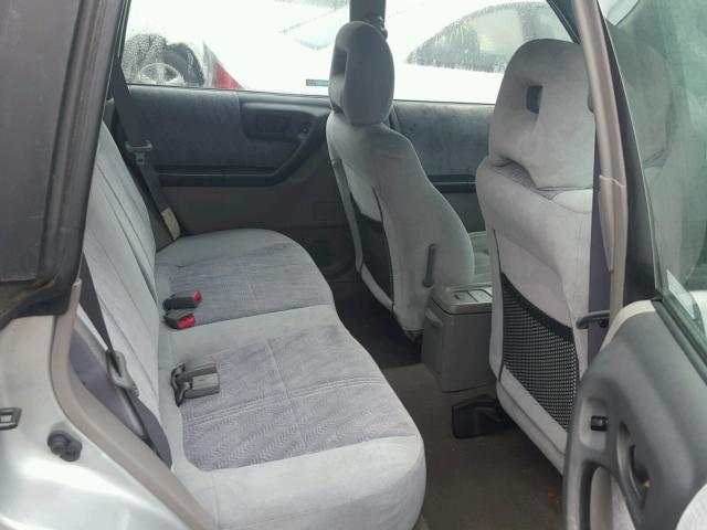 JF1SF65612H701535 - 2002 SUBARU FORESTER S SILVER photo 6