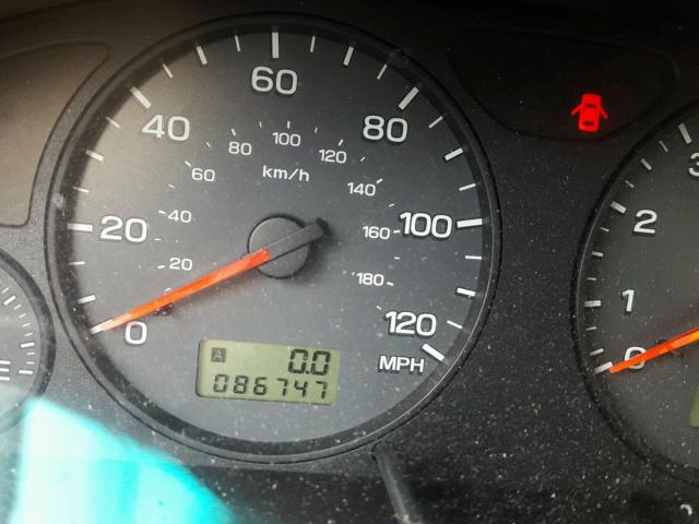 JF1SF65612H701535 - 2002 SUBARU FORESTER S SILVER photo 8