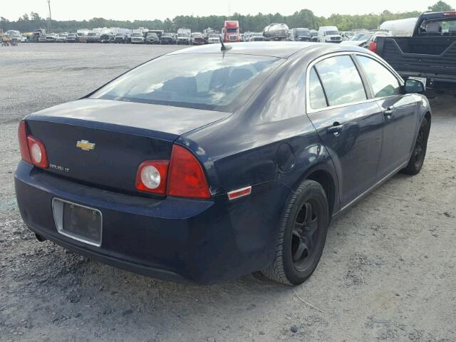 1G1ZC5EB4AF172237 - 2010 CHEVROLET MALIBU 1LT ლურჯი ფოტო 4
