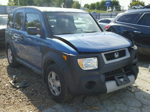 5J6YH28336L006527 - 2006 HONDA ELEMENT LX BLUE photo 1