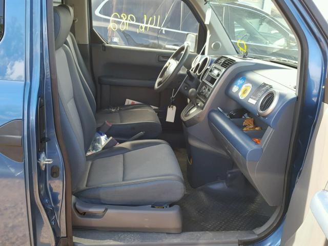 5J6YH28336L006527 - 2006 HONDA ELEMENT LX BLUE photo 5