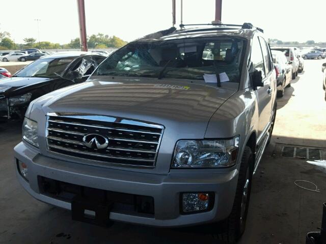 5N3ZA0NE2AN902195 - 2010 INFINITI QX56 SILVER photo 2