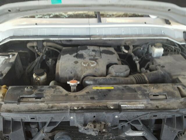 5N3ZA0NE2AN902195 - 2010 INFINITI QX56 SILVER photo 7