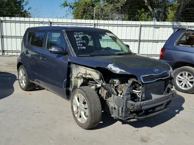 KNDJP3A58E7004971 - 2014 KIA SOUL + BLUE photo 1