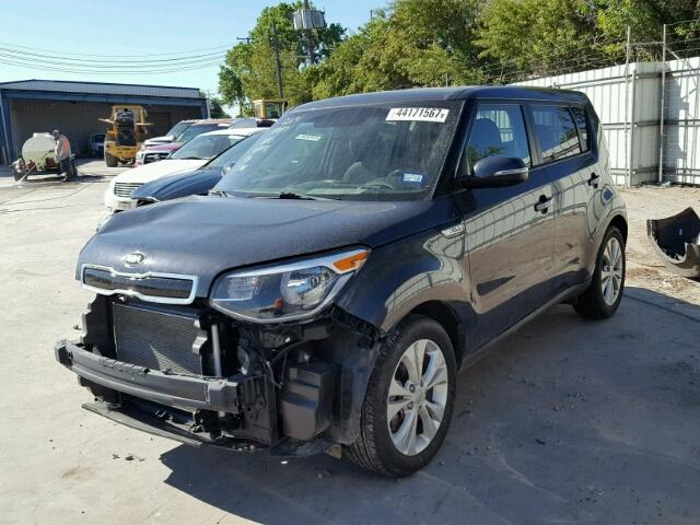 KNDJP3A58E7004971 - 2014 KIA SOUL + BLUE photo 2