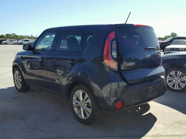 KNDJP3A58E7004971 - 2014 KIA SOUL + BLUE photo 3