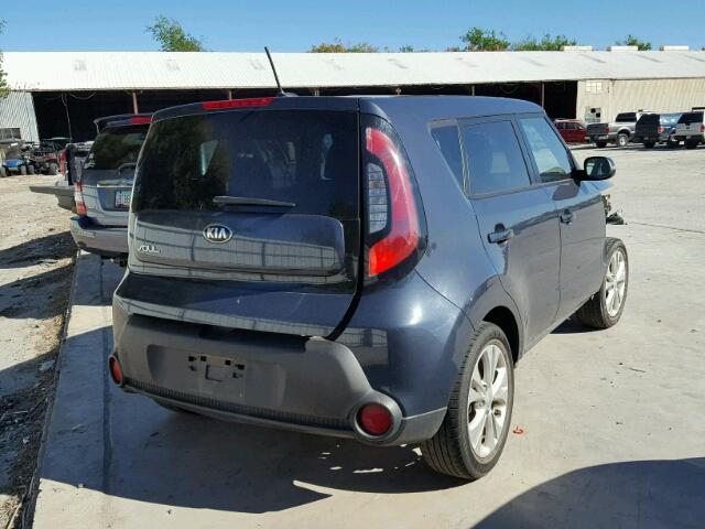 KNDJP3A58E7004971 - 2014 KIA SOUL + BLUE photo 4