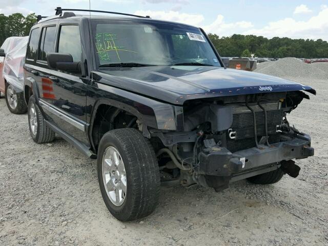 1J8HG58N18C233044 - 2008 JEEP COMMANDER BLACK photo 1