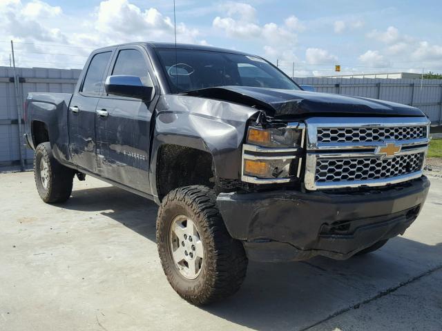 1GCVKPEC5EZ376983 - 2014 CHEVROLET SILVERADO GRAY photo 1