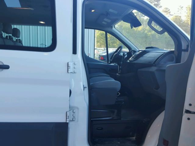 1FBZX2ZM2FKA62411 - 2015 FORD TRANSIT WHITE photo 5