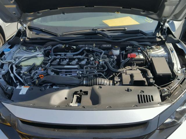 SHHFK7H57HU414918 - 2017 HONDA CIVIC EX Gümüş foto 7