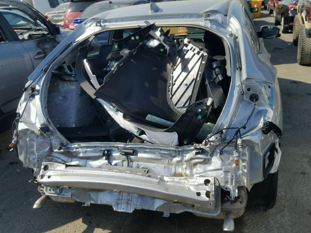 SHHFK7H57HU414918 - 2017 HONDA CIVIC EX Gümüş foto 9