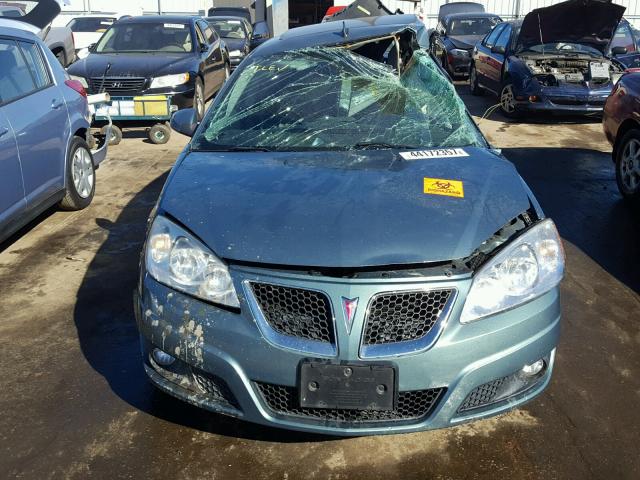 1G2ZJ57K494253289 - 2009 PONTIAC G6 BLUE photo 10