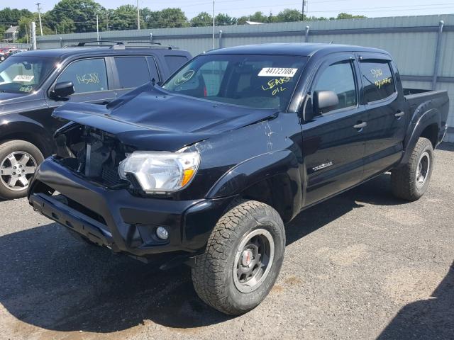 5TFLU4EN0CX045447 - 2012 TOYOTA TACOMA DOU 黑色 照片 2